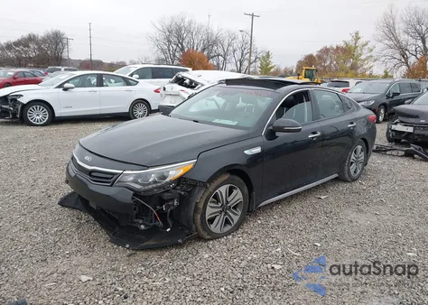 2017 Kia Optima Hybrid Ex z USA, uszkodzony, nr VIN KNAGU4LE2H5010767